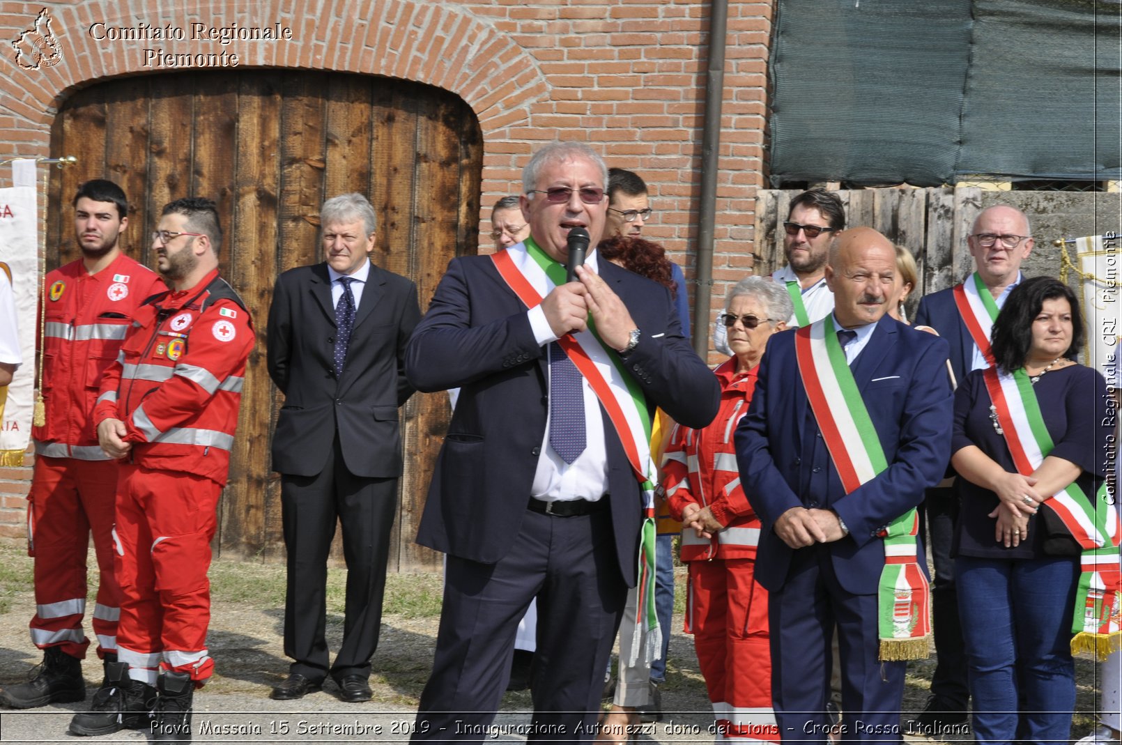 Piov Massaia 15 Settembre 2019 - Inaugurazione Automezzi dono dei Lions - Croce Rossa Italiana