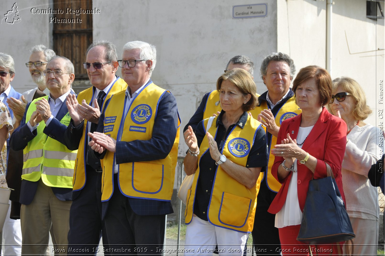 Piov Massaia 15 Settembre 2019 - Inaugurazione Automezzi dono dei Lions - Croce Rossa Italiana