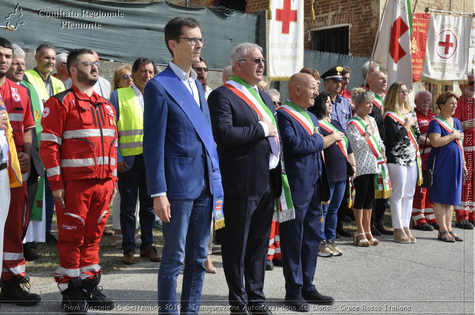 Piov Massaia 15 Settembre 2019 - Inaugurazione Automezzi dono dei Lions - Croce Rossa Italiana