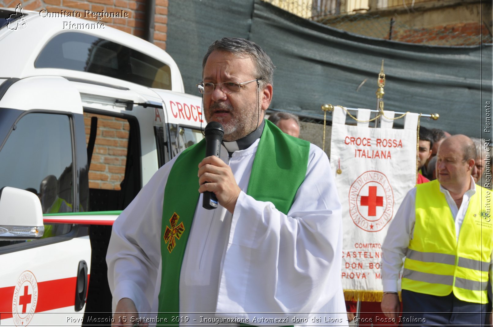 Piov Massaia 15 Settembre 2019 - Inaugurazione Automezzi dono dei Lions - Croce Rossa Italiana