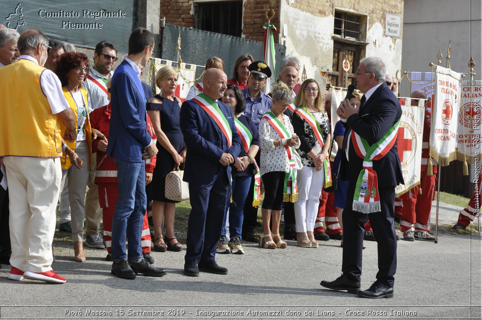 Piov Massaia 15 Settembre 2019 - Inaugurazione Automezzi dono dei Lions - Croce Rossa Italiana