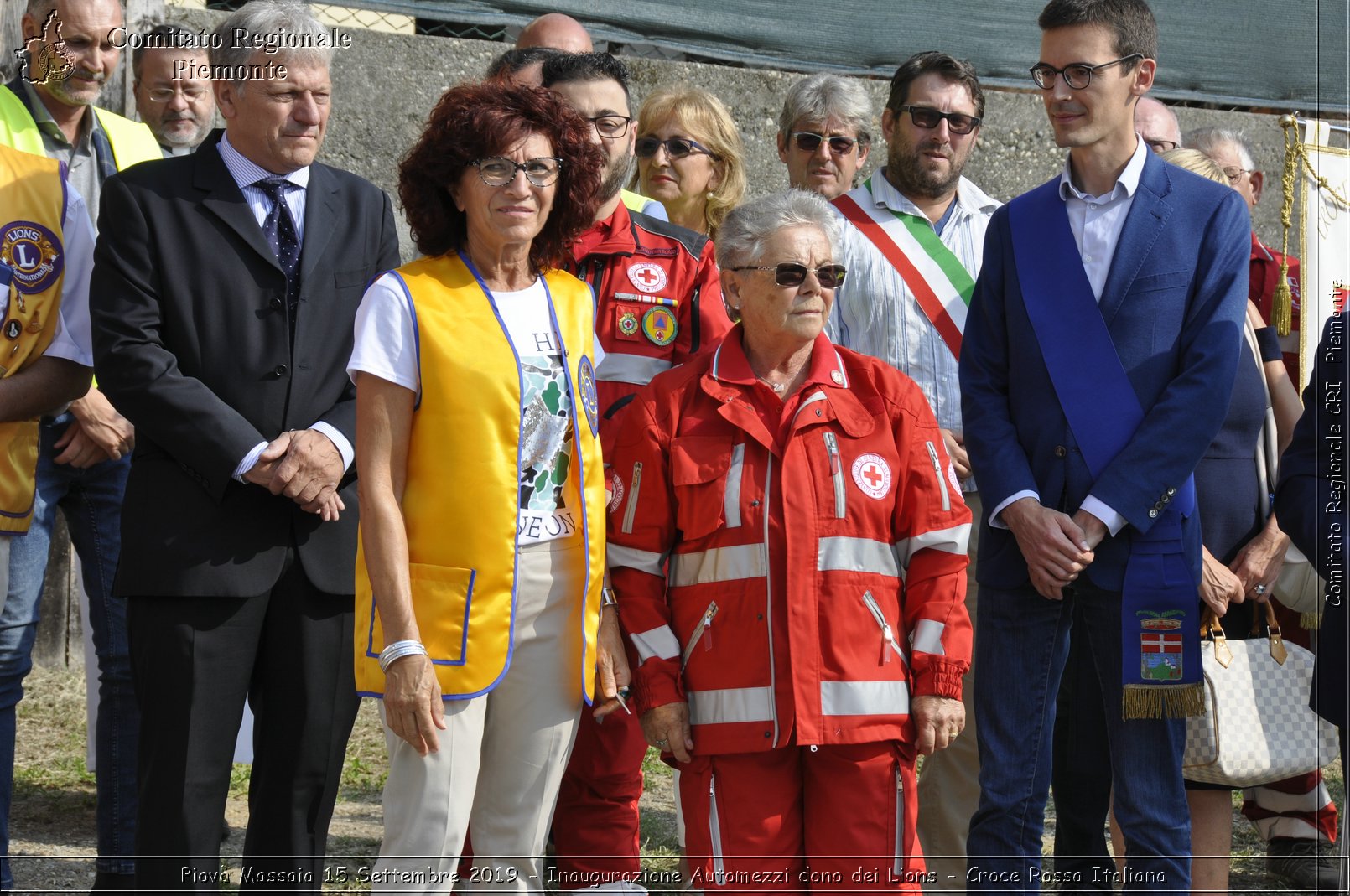 Piov Massaia 15 Settembre 2019 - Inaugurazione Automezzi dono dei Lions - Croce Rossa Italiana