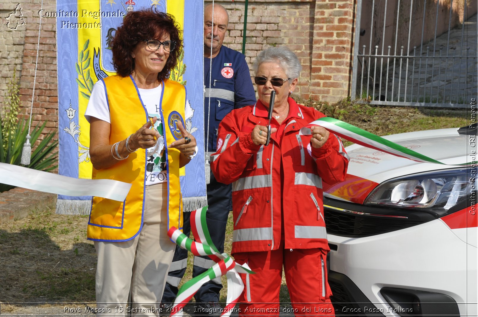 Piov Massaia 15 Settembre 2019 - Inaugurazione Automezzi dono dei Lions - Croce Rossa Italiana