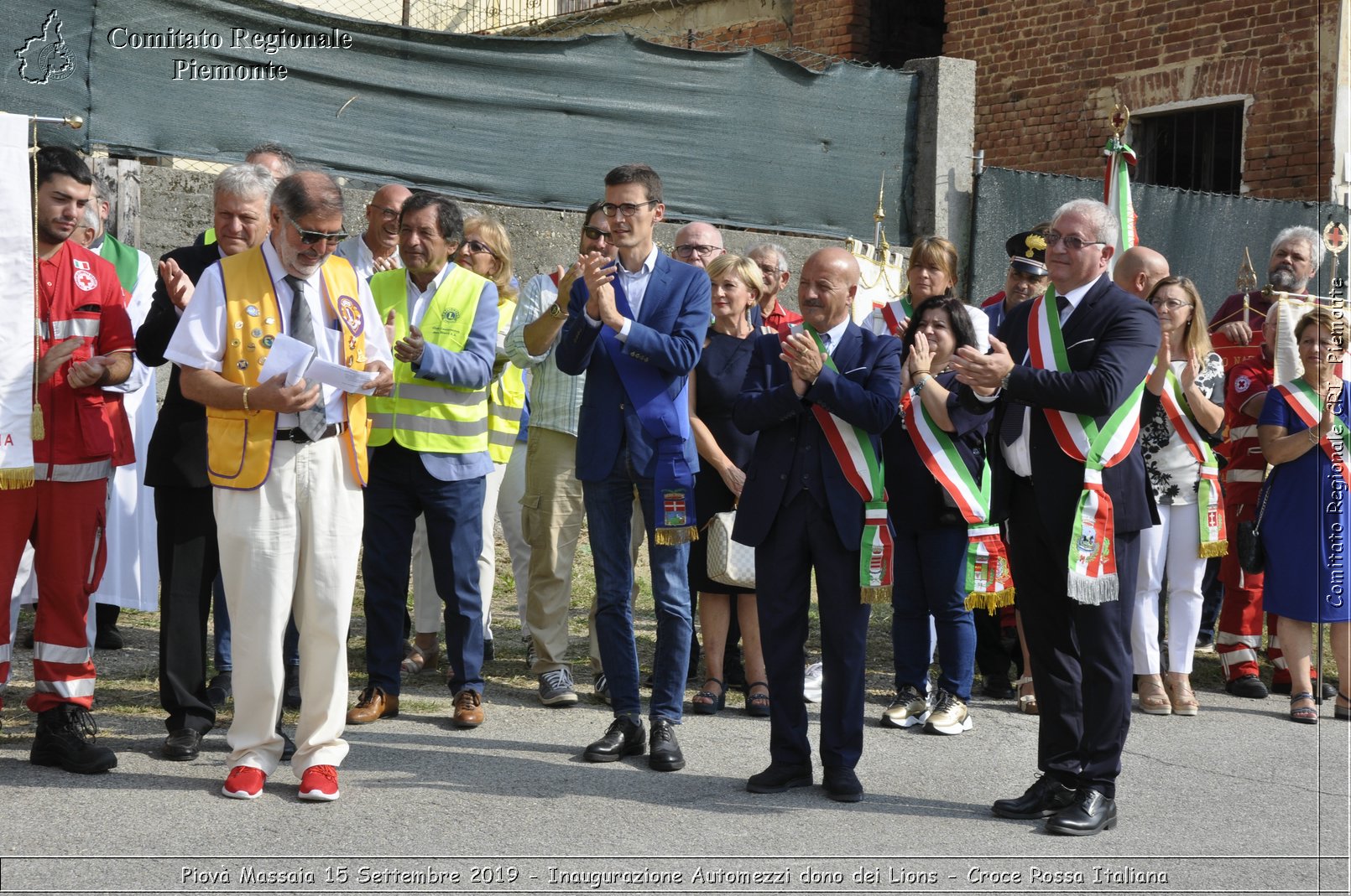 Piov Massaia 15 Settembre 2019 - Inaugurazione Automezzi dono dei Lions - Croce Rossa Italiana