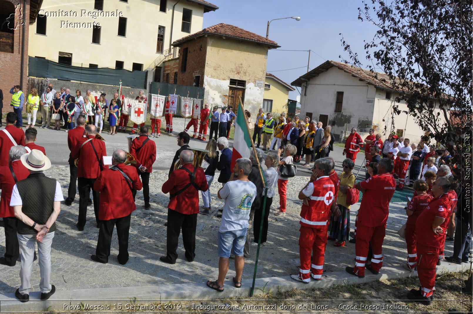 Piov Massaia 15 Settembre 2019 - Inaugurazione Automezzi dono dei Lions - Croce Rossa Italiana