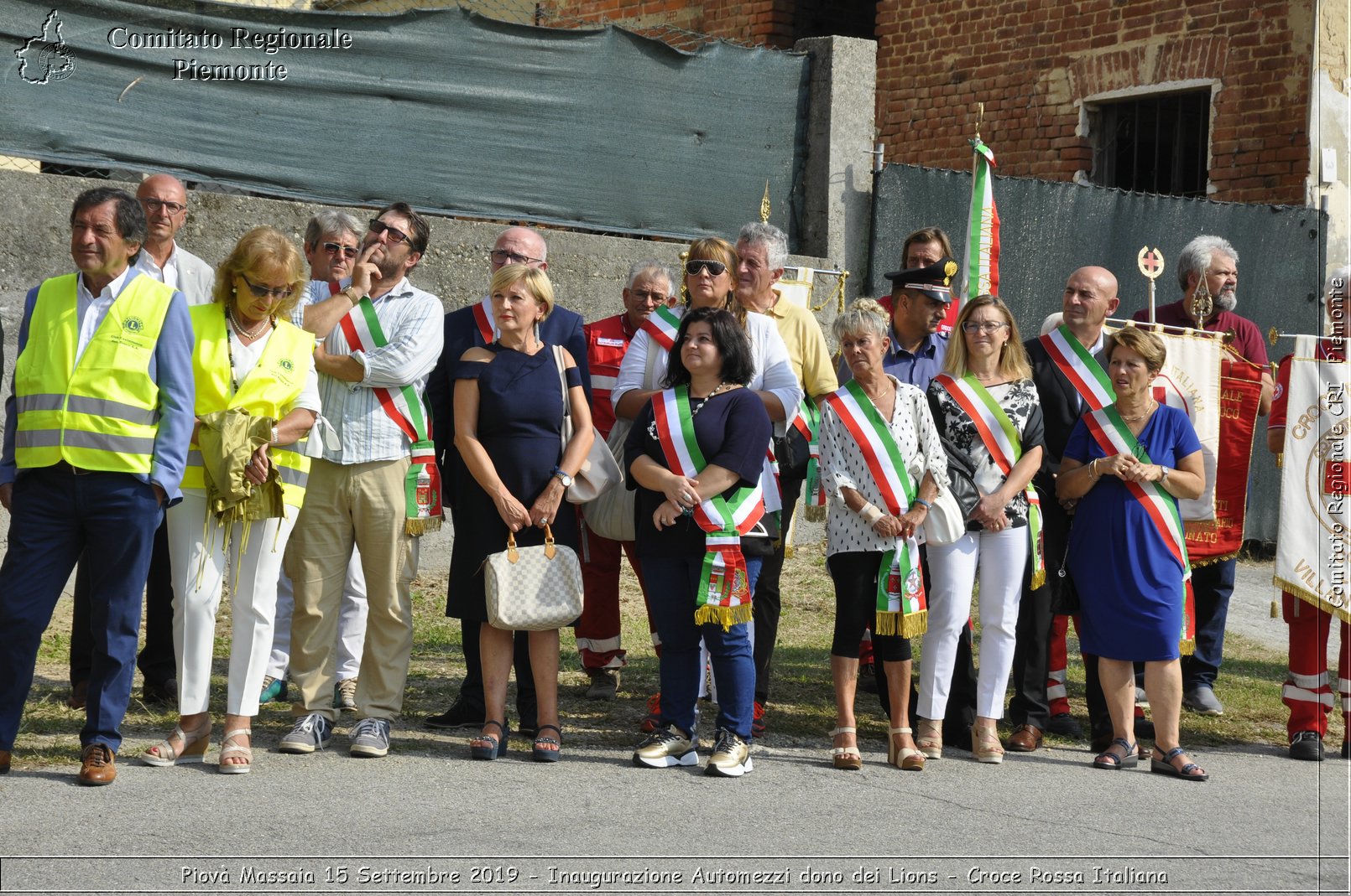 Piov Massaia 15 Settembre 2019 - Inaugurazione Automezzi dono dei Lions - Croce Rossa Italiana