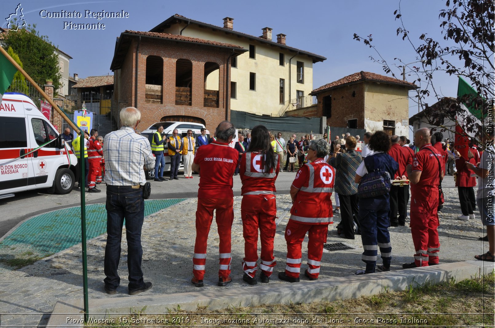 Piov Massaia 15 Settembre 2019 - Inaugurazione Automezzi dono dei Lions - Croce Rossa Italiana