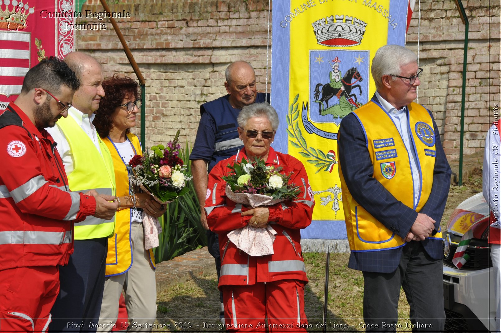 Piov Massaia 15 Settembre 2019 - Inaugurazione Automezzi dono dei Lions - Croce Rossa Italiana