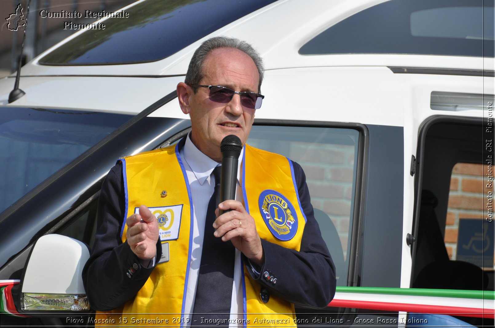 Piov Massaia 15 Settembre 2019 - Inaugurazione Automezzi dono dei Lions - Croce Rossa Italiana