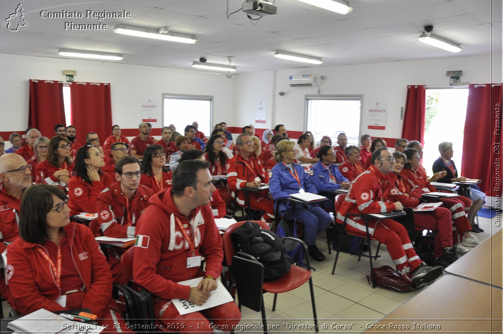 Settimo T.se 21 Settembre 2019 - 1 Corso regionale per "Direttori di Corso" - Croce Rossa Italiana