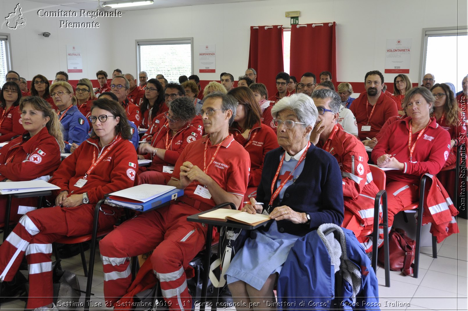 Settimo T.se 21 Settembre 2019 - 1 Corso regionale per "Direttori di Corso" - Croce Rossa Italiana