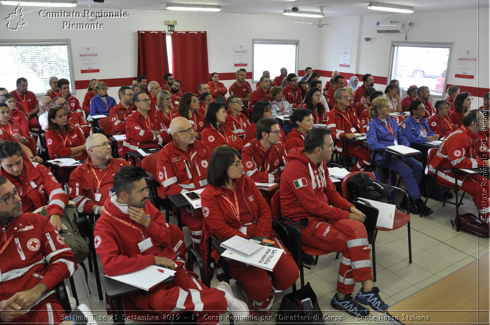 Settimo T.se 21 Settembre 2019 - 1 Corso regionale per "Direttori di Corso" - Croce Rossa Italiana