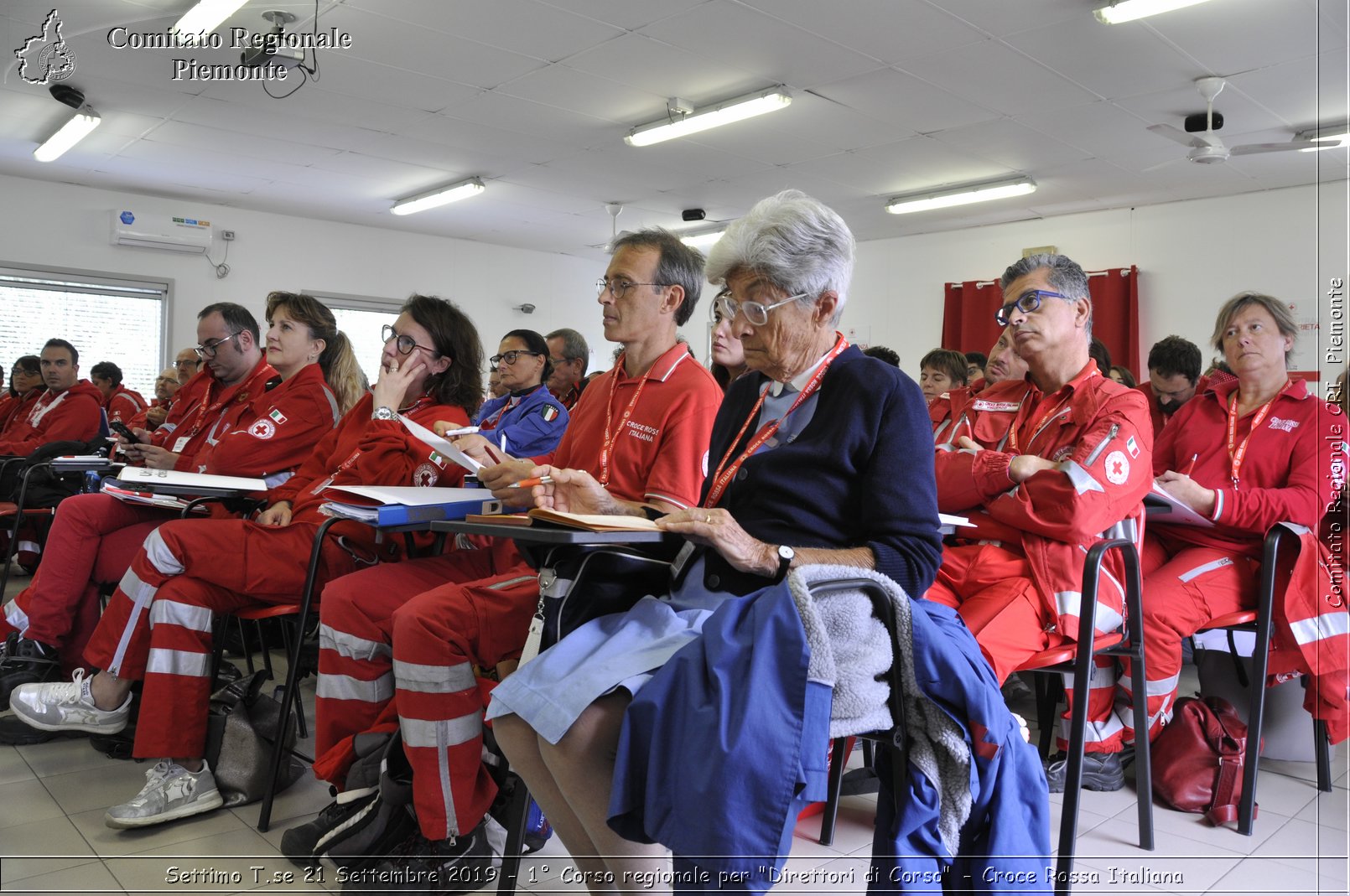 Settimo T.se 21 Settembre 2019 - 1 Corso regionale per "Direttori di Corso" - Croce Rossa Italiana