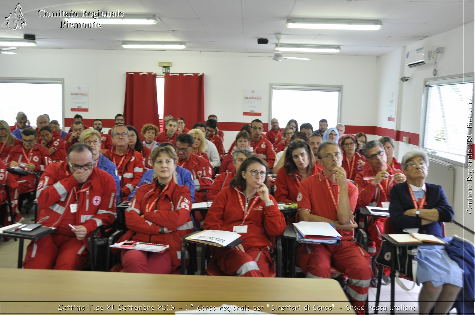 Settimo T.se 21 Settembre 2019 - 1 Corso regionale per "Direttori di Corso" - Croce Rossa Italiana