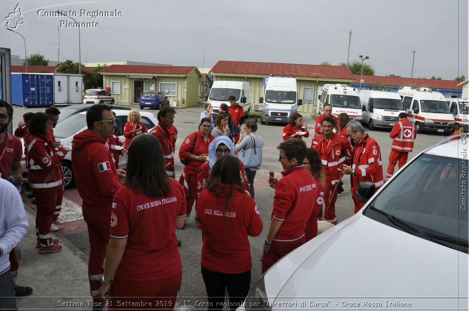 Settimo T.se 21 Settembre 2019 - 1 Corso regionale per "Direttori di Corso" - Croce Rossa Italiana