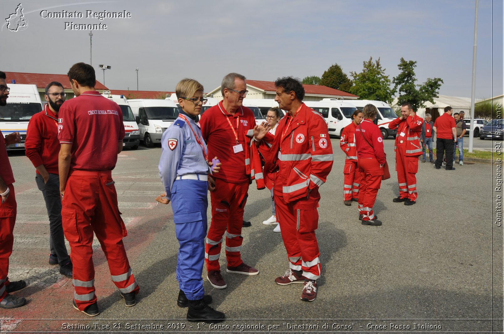 Settimo T.se 21 Settembre 2019 - 1 Corso regionale per "Direttori di Corso" - Croce Rossa Italiana