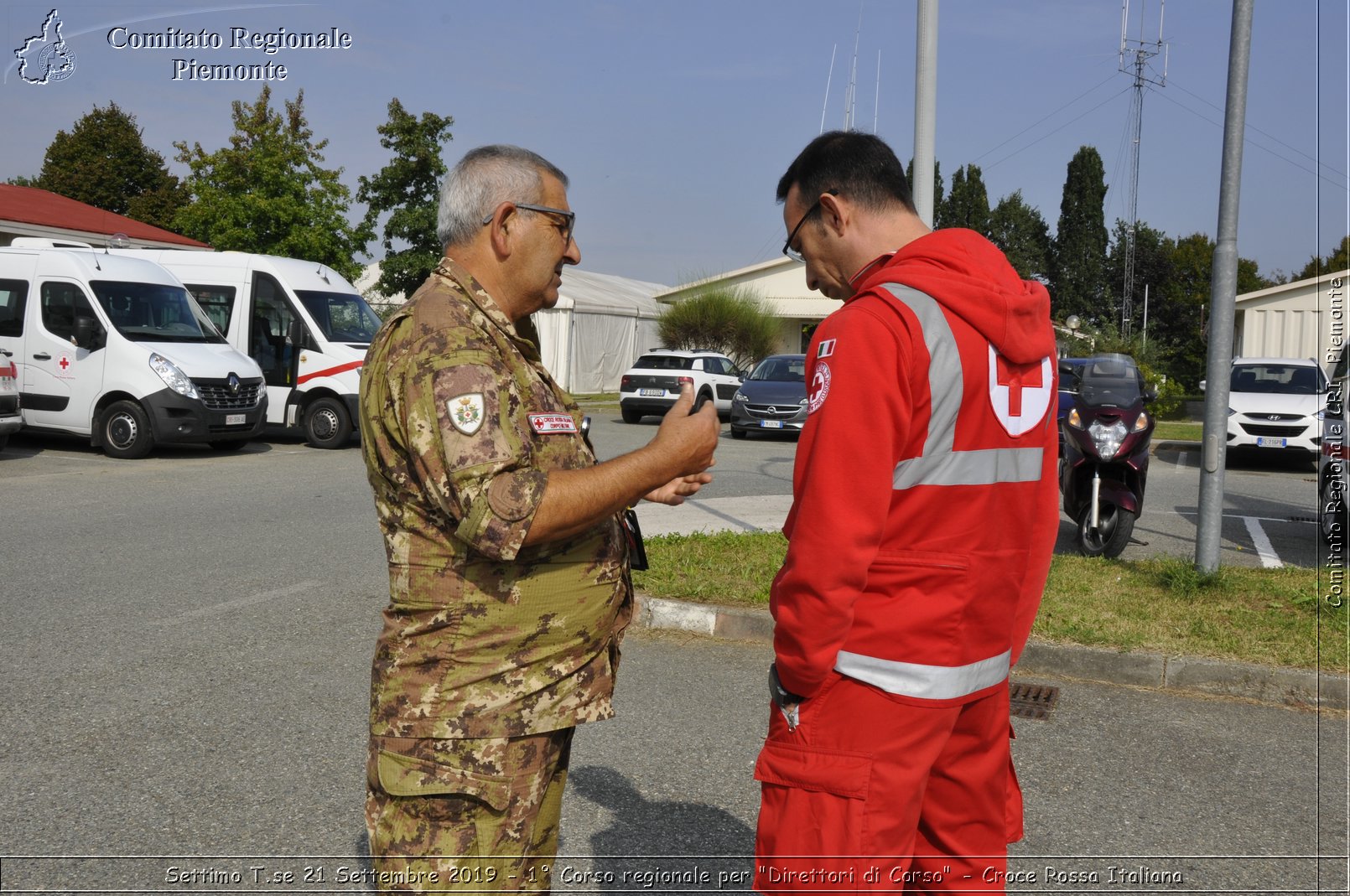 Settimo T.se 21 Settembre 2019 - 1 Corso regionale per "Direttori di Corso" - Croce Rossa Italiana