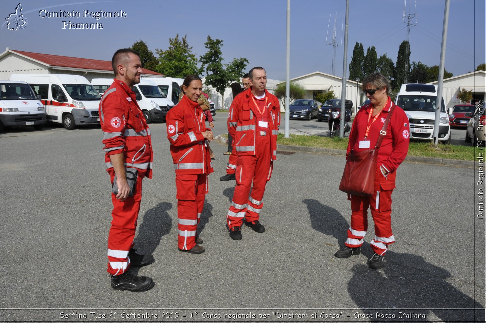 Settimo T.se 21 Settembre 2019 - 1 Corso regionale per "Direttori di Corso" - Croce Rossa Italiana