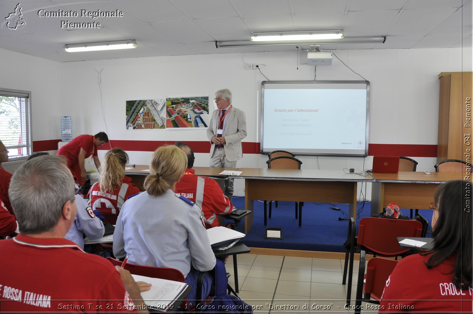 Settimo T.se 21 Settembre 2019 - 1 Corso regionale per "Direttori di Corso" - Croce Rossa Italiana