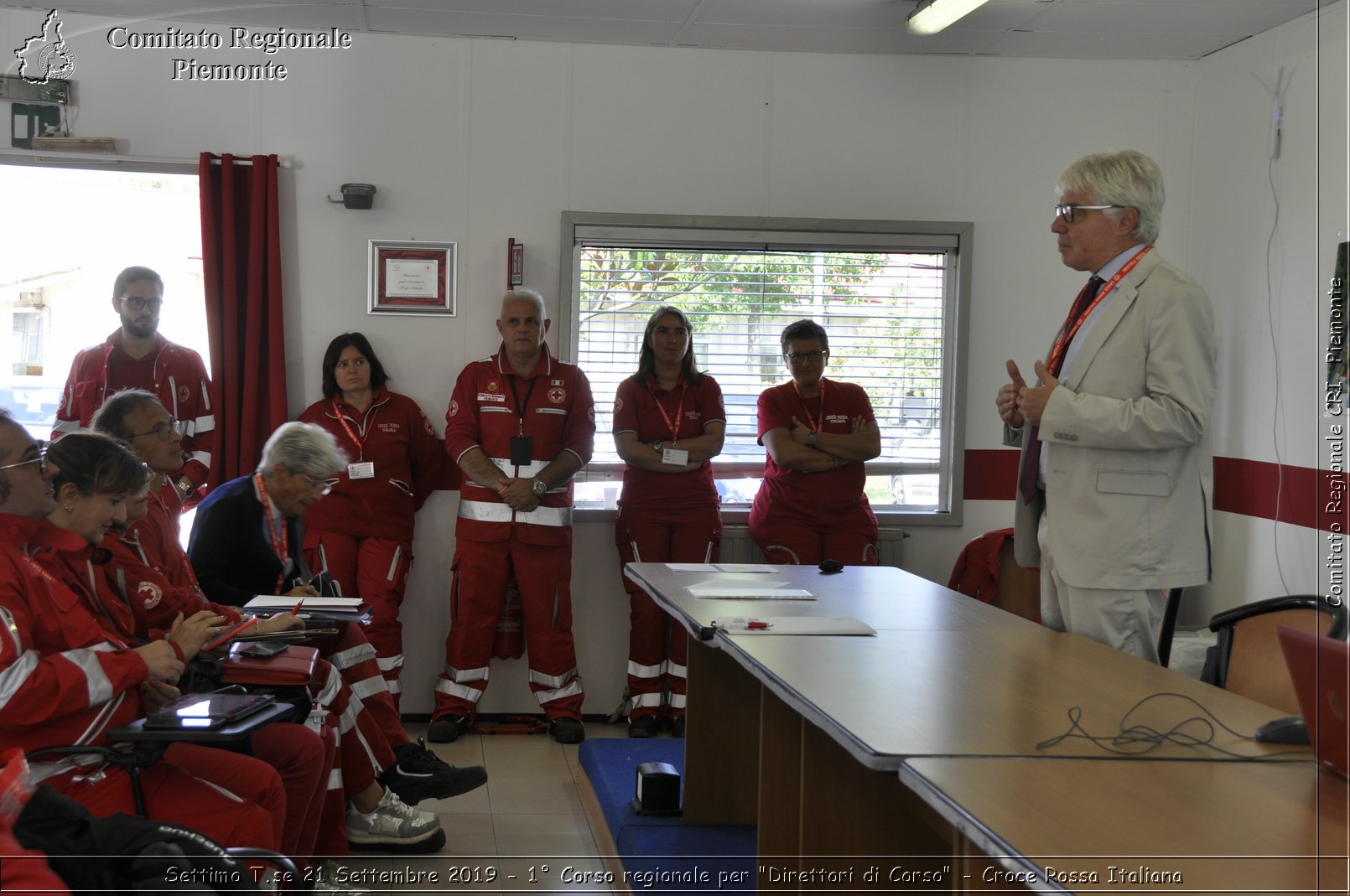 Settimo T.se 21 Settembre 2019 - 1 Corso regionale per "Direttori di Corso" - Croce Rossa Italiana