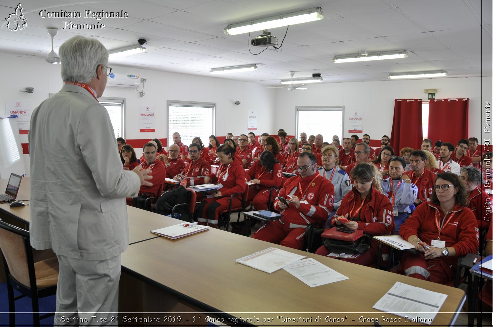 Settimo T.se 21 Settembre 2019 - 1 Corso regionale per "Direttori di Corso" - Croce Rossa Italiana