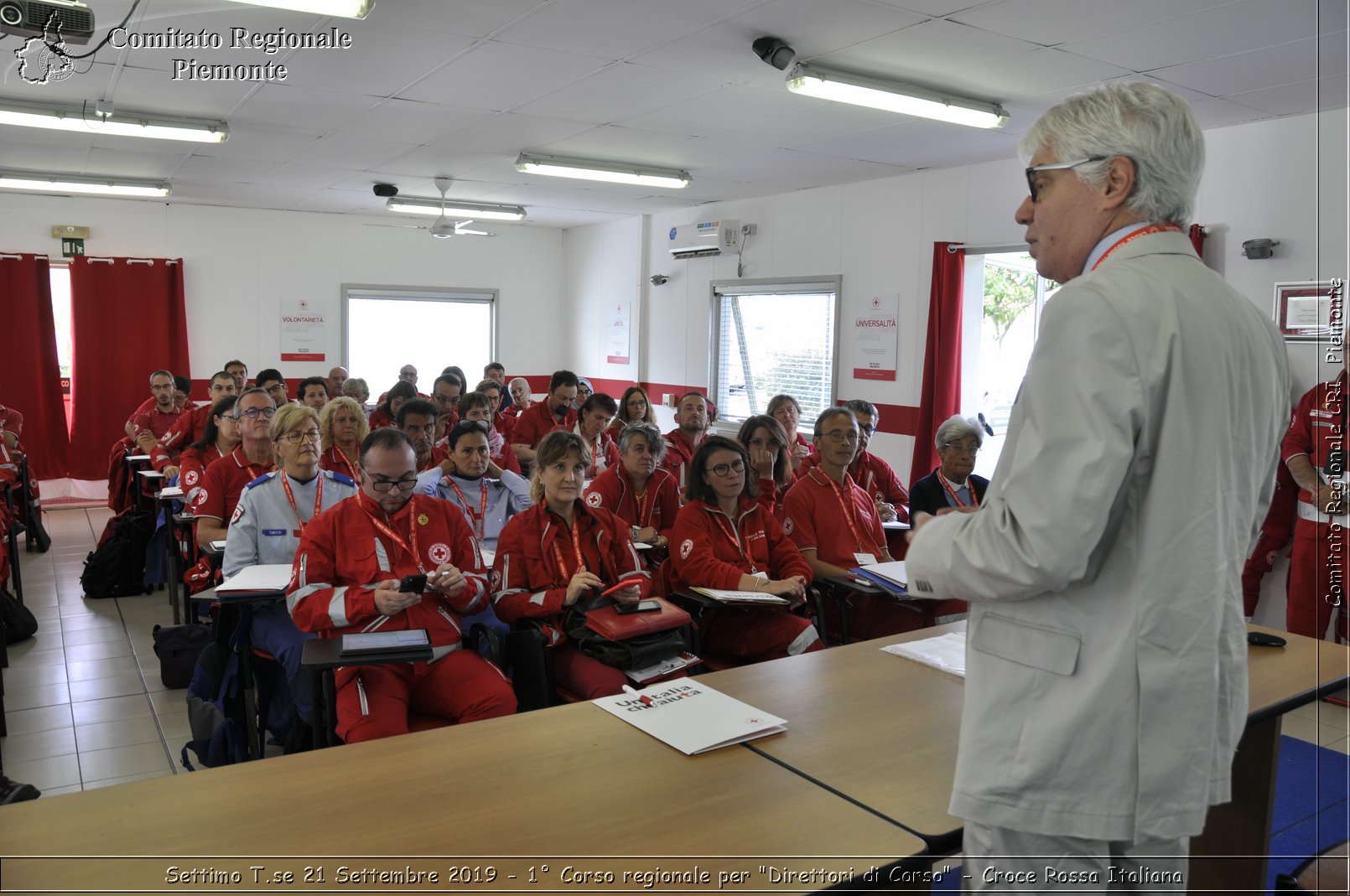 Settimo T.se 21 Settembre 2019 - 1 Corso regionale per "Direttori di Corso" - Croce Rossa Italiana