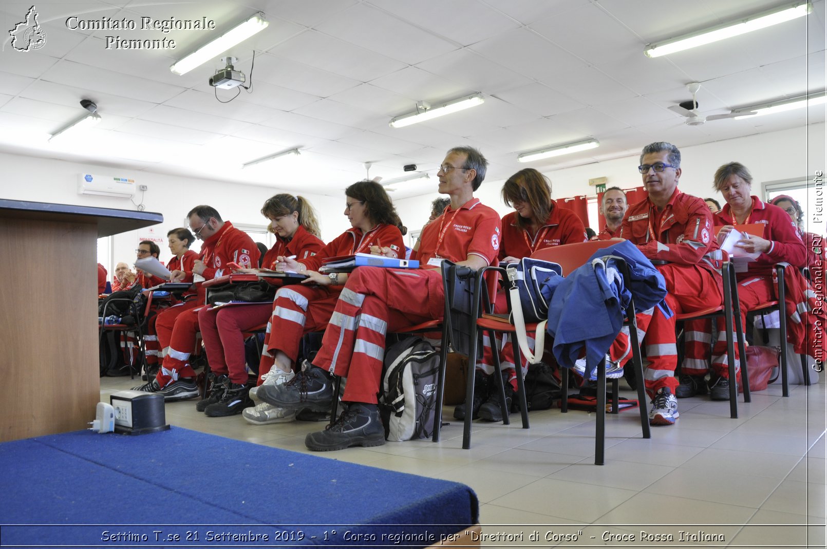 Settimo T.se 21 Settembre 2019 - 1 Corso regionale per "Direttori di Corso" - Croce Rossa Italiana