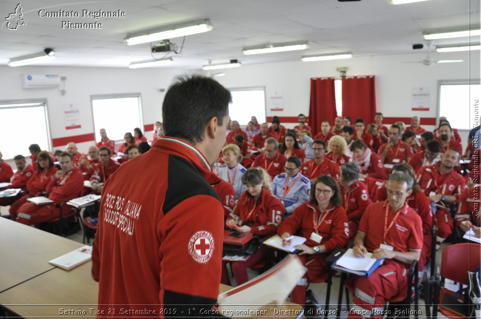 Settimo T.se 21 Settembre 2019 - 1 Corso regionale per "Direttori di Corso" - Croce Rossa Italiana