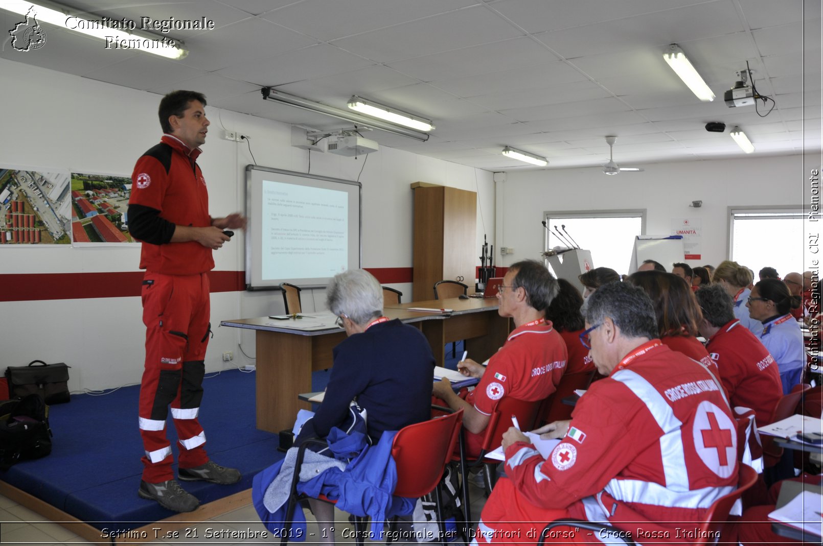 Settimo T.se 21 Settembre 2019 - 1 Corso regionale per "Direttori di Corso" - Croce Rossa Italiana