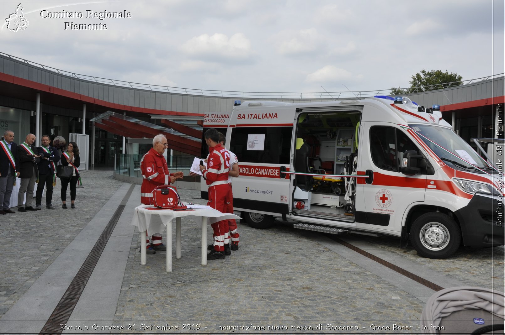 Rivarolo Canavese 21 Settembre 2019 - Inaugurazione nuovo mezzo di Soccorso - Croce Rossa Italiana