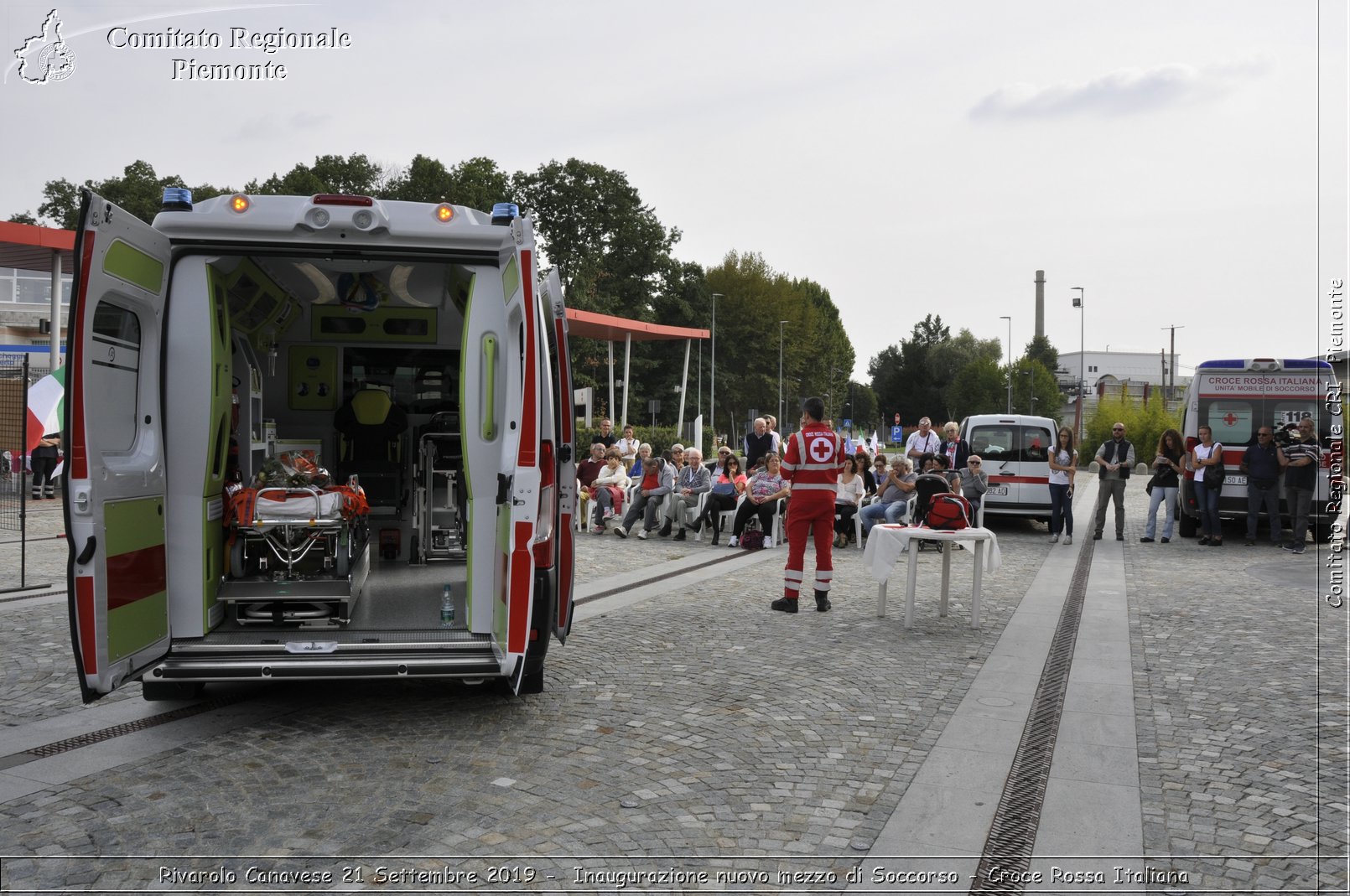 Rivarolo Canavese 21 Settembre 2019 - Inaugurazione nuovo mezzo di Soccorso - Croce Rossa Italiana