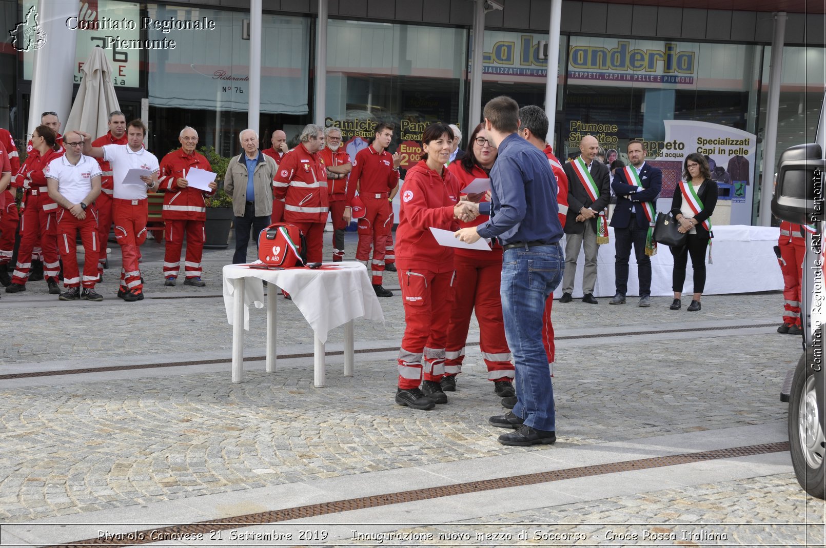 Rivarolo Canavese 21 Settembre 2019 - Inaugurazione nuovo mezzo di Soccorso - Croce Rossa Italiana