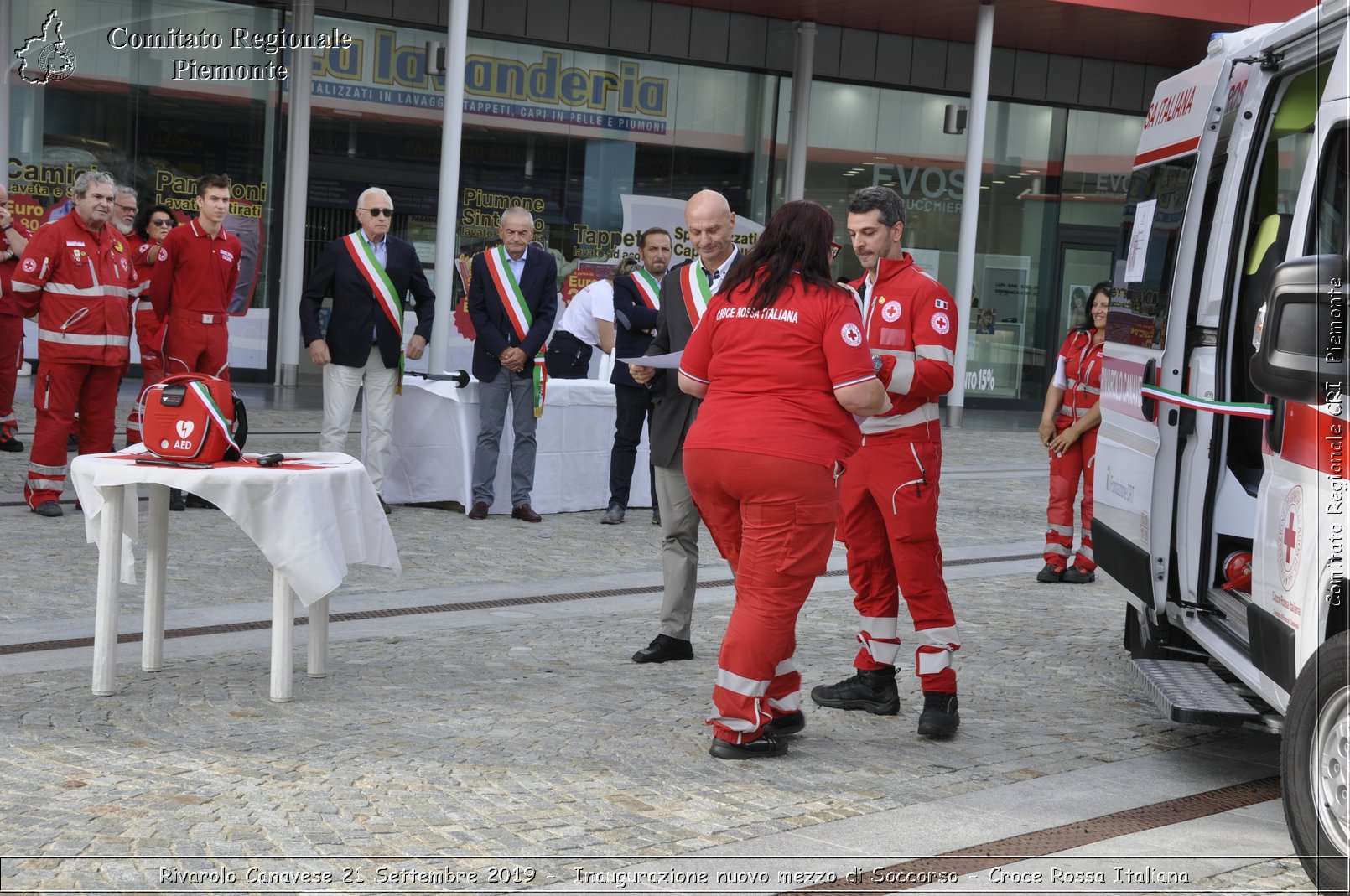 Rivarolo Canavese 21 Settembre 2019 - Inaugurazione nuovo mezzo di Soccorso - Croce Rossa Italiana