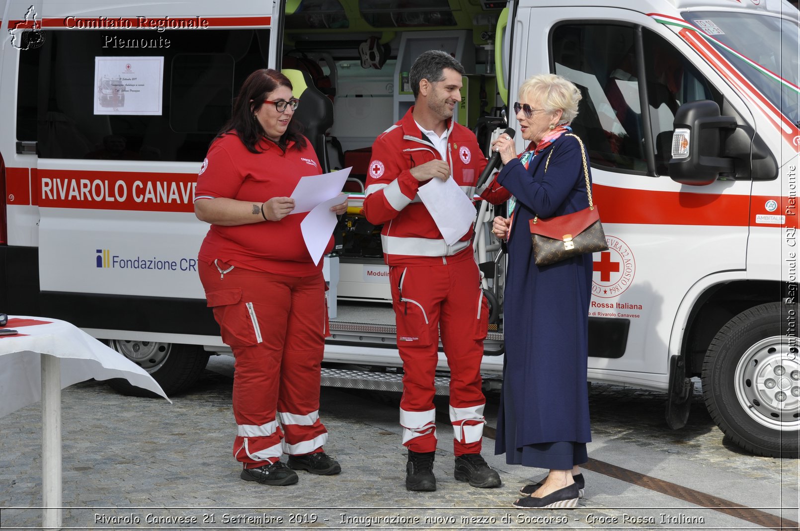 Rivarolo Canavese 21 Settembre 2019 - Inaugurazione nuovo mezzo di Soccorso - Croce Rossa Italiana