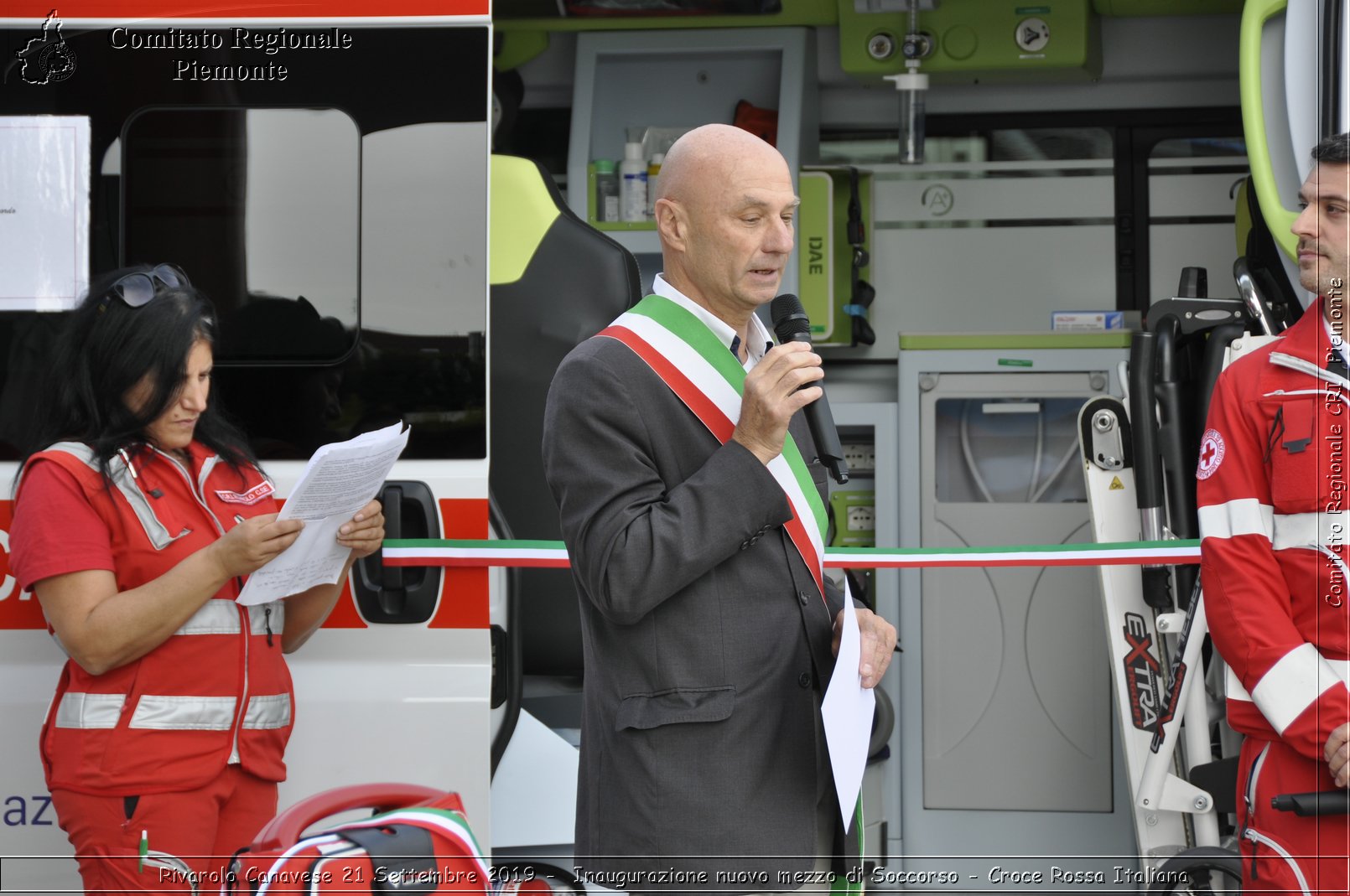 Rivarolo Canavese 21 Settembre 2019 - Inaugurazione nuovo mezzo di Soccorso - Croce Rossa Italiana