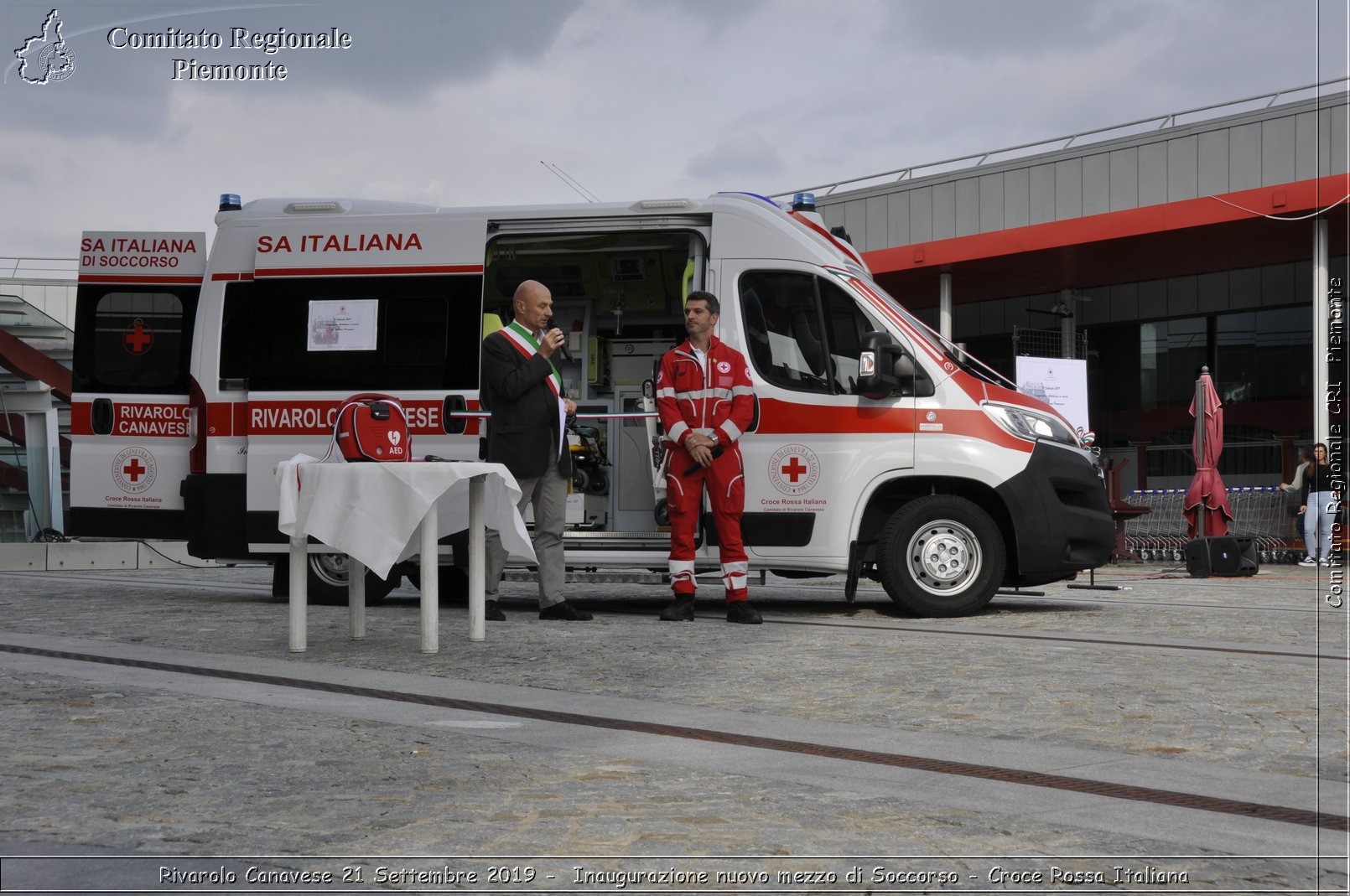 Rivarolo Canavese 21 Settembre 2019 - Inaugurazione nuovo mezzo di Soccorso - Croce Rossa Italiana