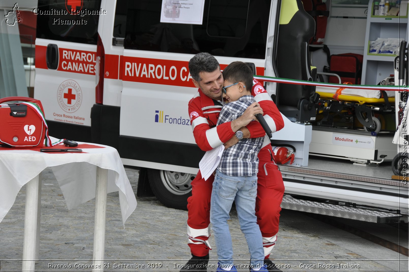 Rivarolo Canavese 21 Settembre 2019 - Inaugurazione nuovo mezzo di Soccorso - Croce Rossa Italiana