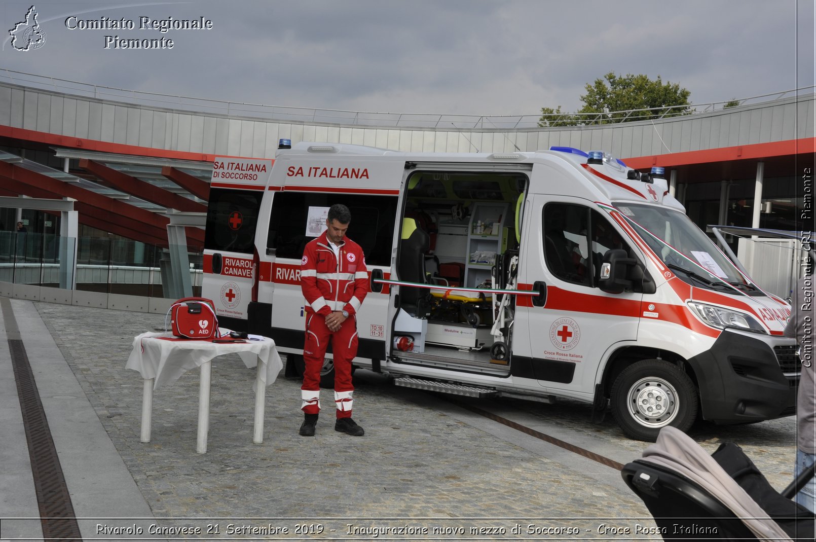 Rivarolo Canavese 21 Settembre 2019 - Inaugurazione nuovo mezzo di Soccorso - Croce Rossa Italiana