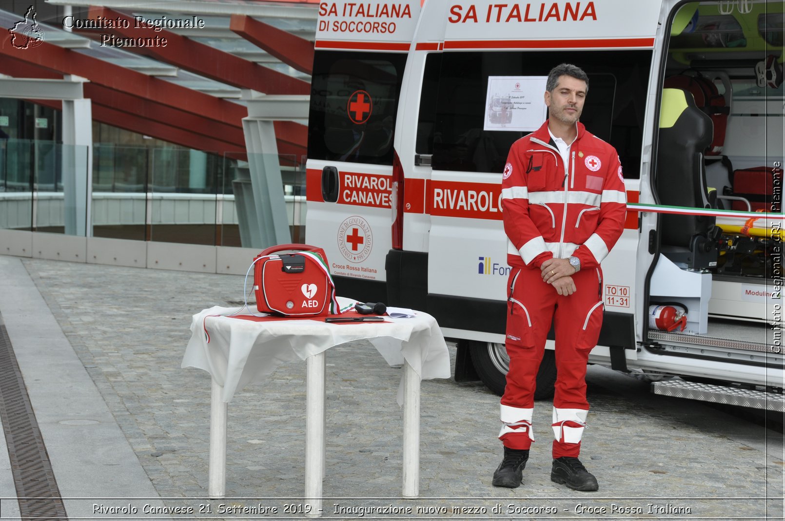 Rivarolo Canavese 21 Settembre 2019 - Inaugurazione nuovo mezzo di Soccorso - Croce Rossa Italiana