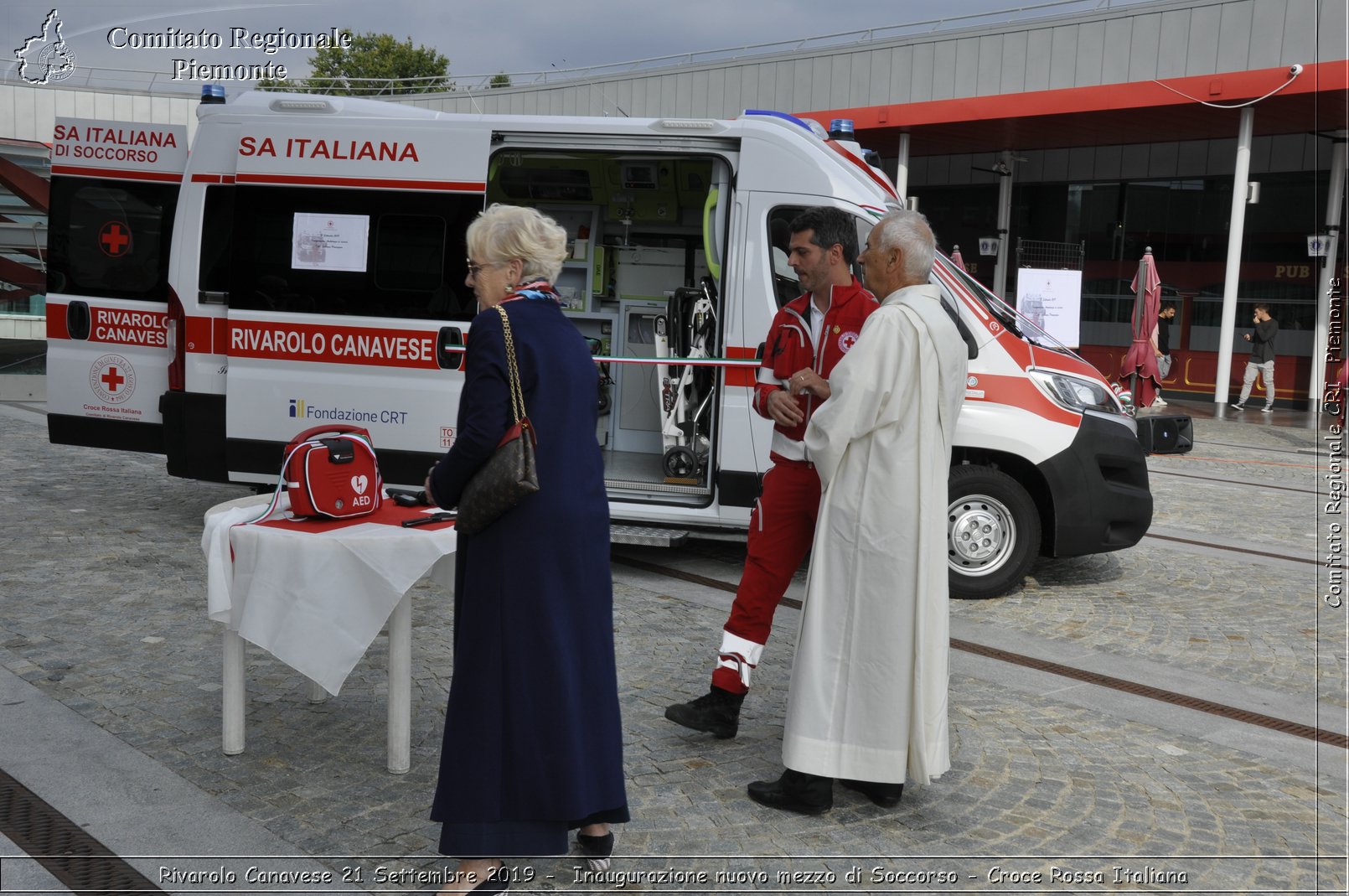 Rivarolo Canavese 21 Settembre 2019 - Inaugurazione nuovo mezzo di Soccorso - Croce Rossa Italiana