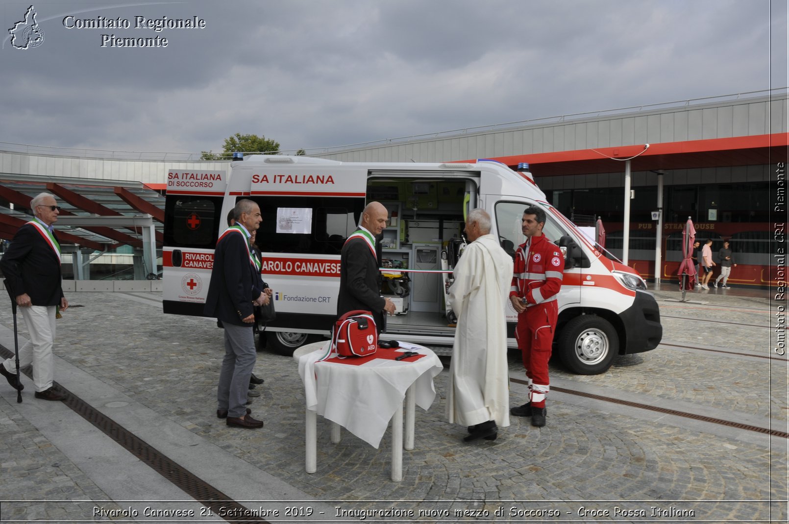 Rivarolo Canavese 21 Settembre 2019 - Inaugurazione nuovo mezzo di Soccorso - Croce Rossa Italiana