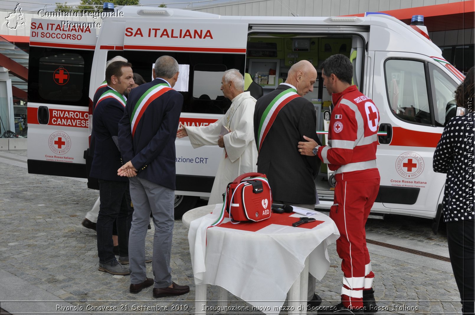 Rivarolo Canavese 21 Settembre 2019 - Inaugurazione nuovo mezzo di Soccorso - Croce Rossa Italiana