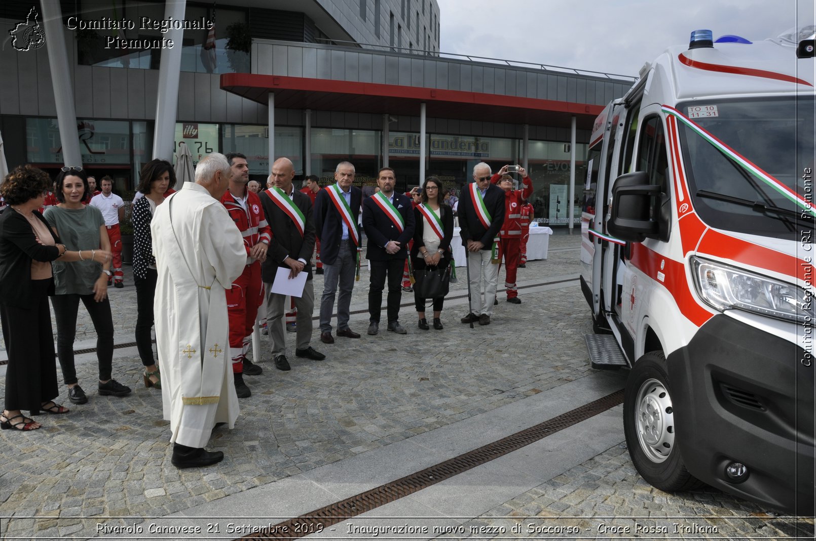 Rivarolo Canavese 21 Settembre 2019 - Inaugurazione nuovo mezzo di Soccorso - Croce Rossa Italiana