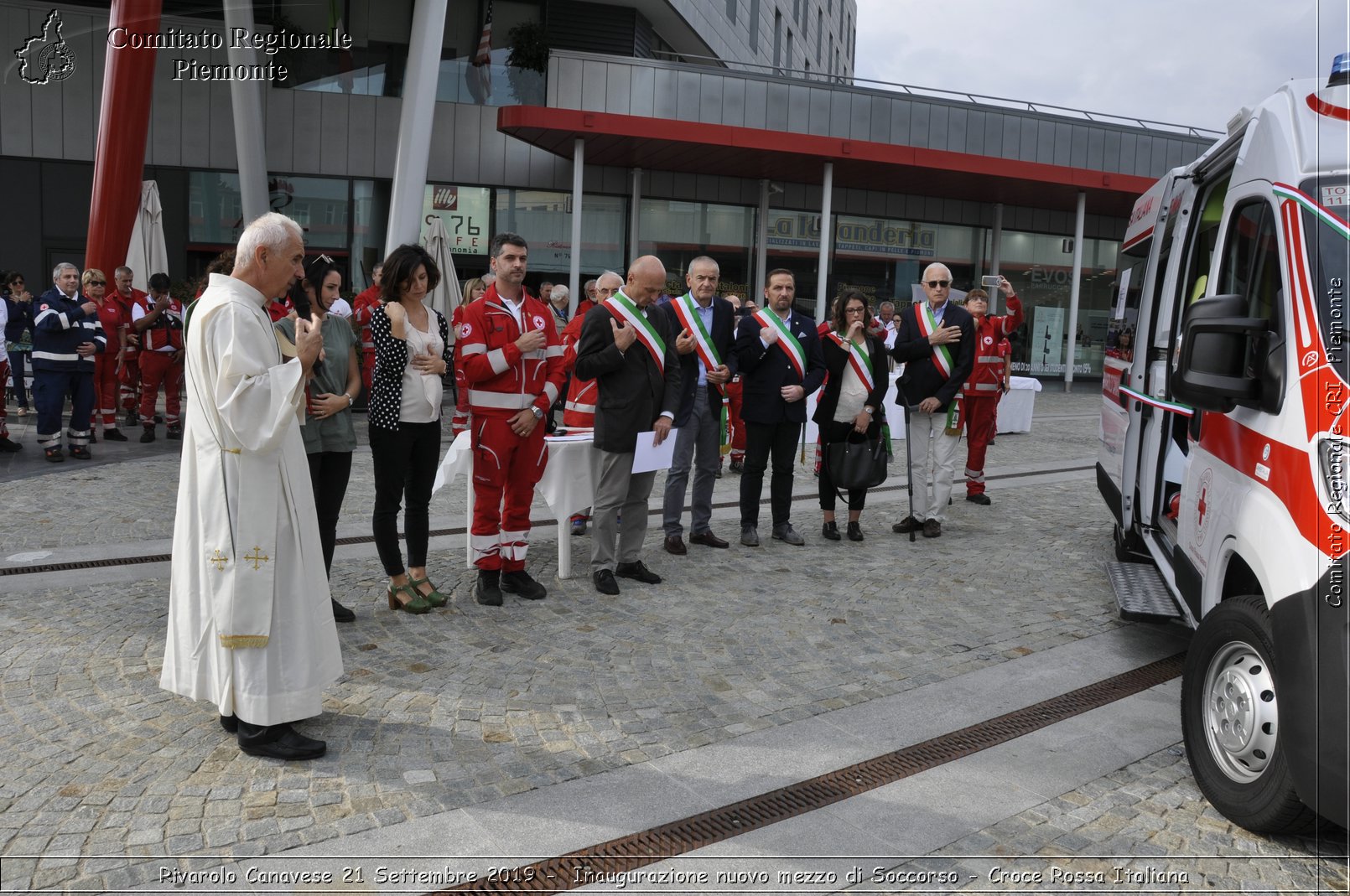 Rivarolo Canavese 21 Settembre 2019 - Inaugurazione nuovo mezzo di Soccorso - Croce Rossa Italiana