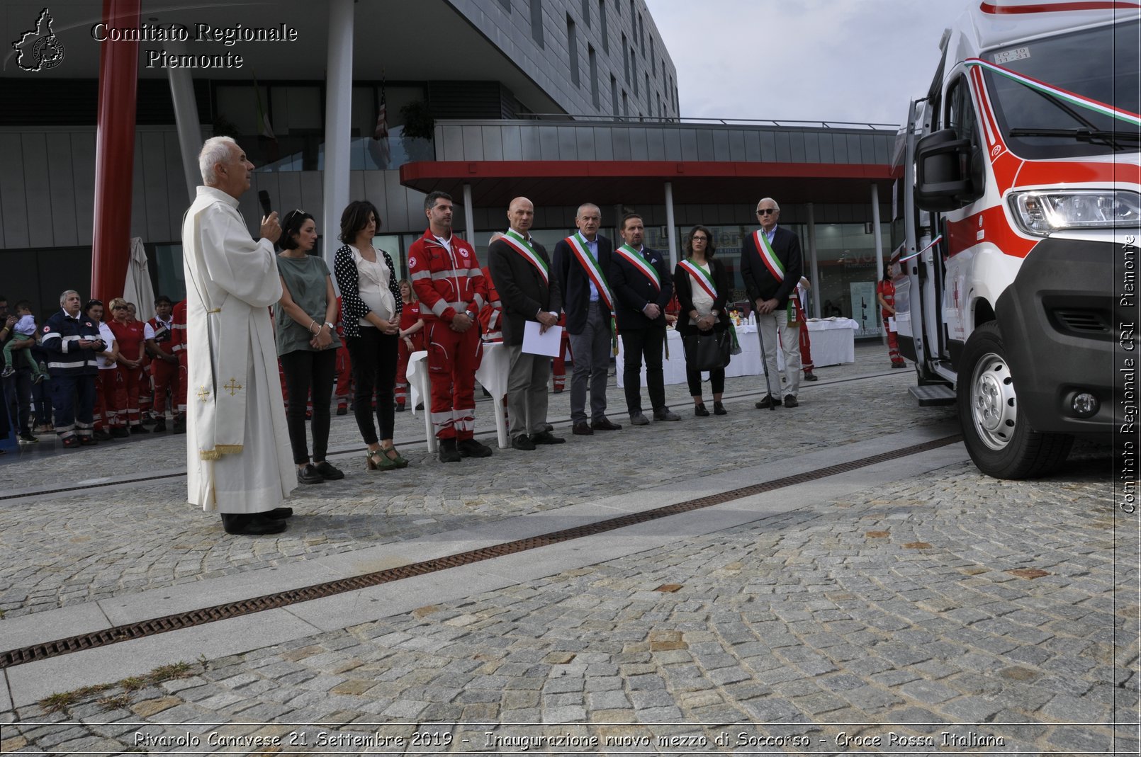 Rivarolo Canavese 21 Settembre 2019 - Inaugurazione nuovo mezzo di Soccorso - Croce Rossa Italiana