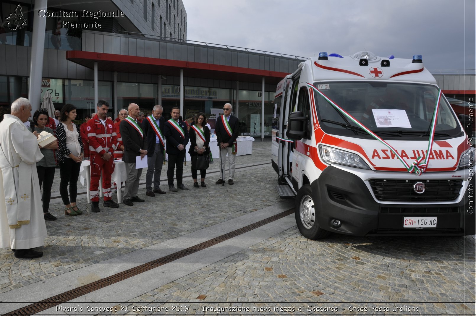 Rivarolo Canavese 21 Settembre 2019 - Inaugurazione nuovo mezzo di Soccorso - Croce Rossa Italiana