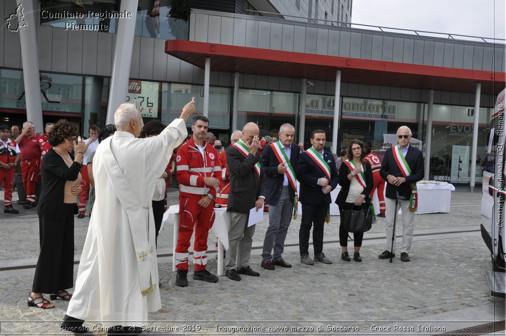 Rivarolo Canavese 21 Settembre 2019 - Inaugurazione nuovo mezzo di Soccorso - Croce Rossa Italiana