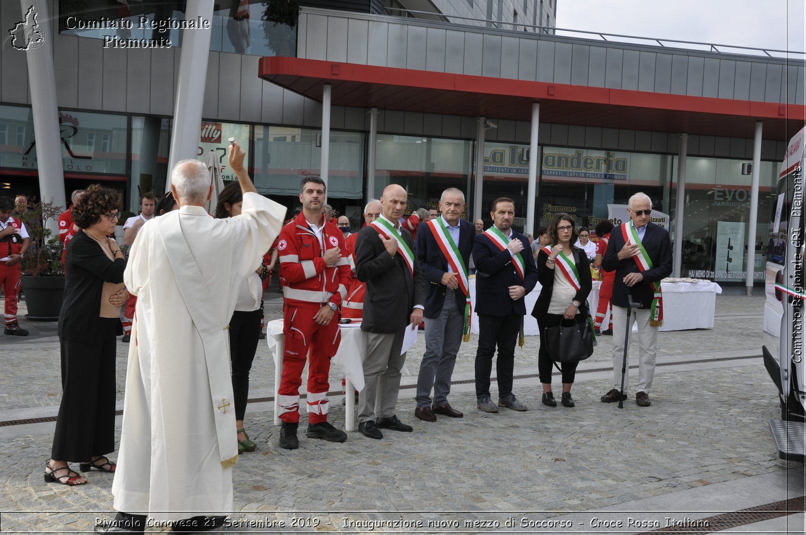 Rivarolo Canavese 21 Settembre 2019 - Inaugurazione nuovo mezzo di Soccorso - Croce Rossa Italiana