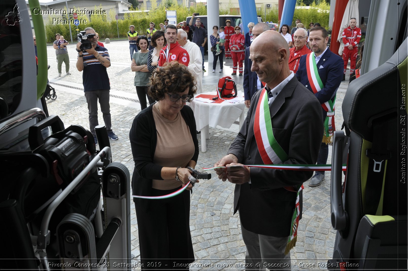 Rivarolo Canavese 21 Settembre 2019 - Inaugurazione nuovo mezzo di Soccorso - Croce Rossa Italiana