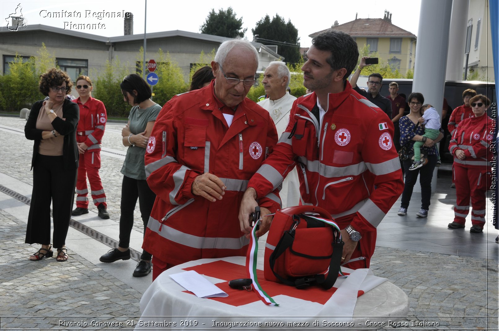 Rivarolo Canavese 21 Settembre 2019 - Inaugurazione nuovo mezzo di Soccorso - Croce Rossa Italiana